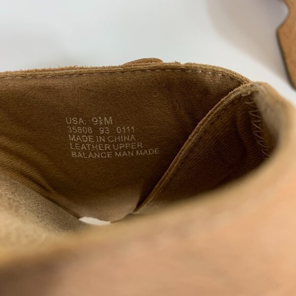 Clarks Cork Heeled Open Toe Sandals with Flower in Tan Size 9.5 - Picture 8 of 9